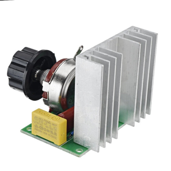3Pcs 4000W SCR Electronic Voltage Regulator Speed Controller Control Board Governor Dimmer High Power Module AC 220V Resistive Load