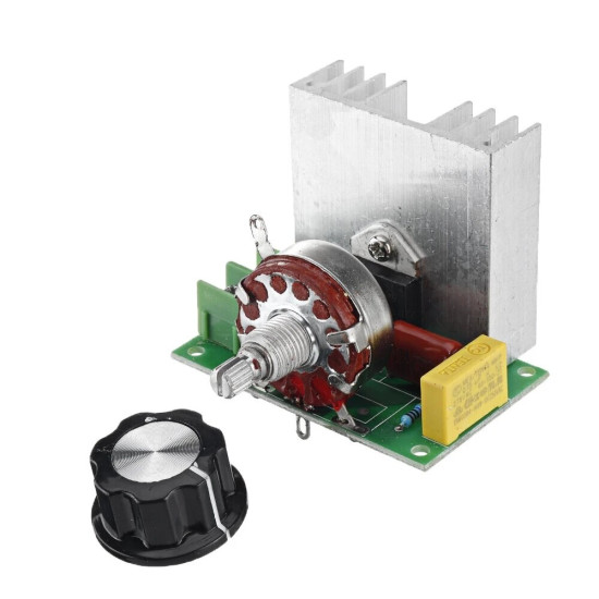 3Pcs 4000W SCR Electronic Voltage Regulator Speed Controller Control Board Governor Dimmer High Power Module AC 220V Resistive Load