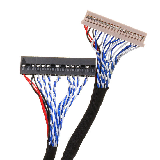 25CM DF14-2CH 6-bit 20P for 15 Inch Special Screen DF14 LCD Driver Board Cable Screen