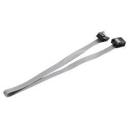 2.54mm FC-6P IDC Flat Gray Cable LED Screen Connected to JTAG Download Cable