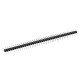40P Curved Needle Gold Plated Single Curved Needle 2.54MM Pin Connector - 3pcs