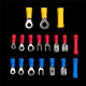 480/300/280Pcs Assorted Spade Terminals Insulated Cable Connector Electrical Wire Crimp Butt Ring Fork Set Ring Lugs Rolled Kit - 280pcs