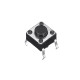 250pcs 25Values Micro Switch Assorted Push Button Tact Switches Reset  Mini Leaf Switch SMD DIP 2*4 3*6 4*4 6*6 Diy Kit + Box