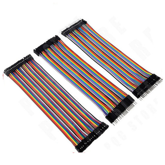 120pcs 40PIN 20CM Dupont Line Male to Male + Male to Female + Female to Female Jumper Dupont Wire Cable for DIY KIT