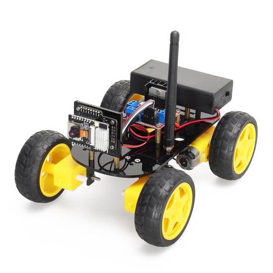 Robot Starter Kit For Arduino Programming with ESP32 Camera and Codes Learning Develop Skill Basic Version