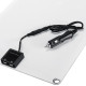 30W 18V MonocrystalineSolar Panel Dual 12V/5V DC USB Charger Kit with 10A Solar Controller & Cables