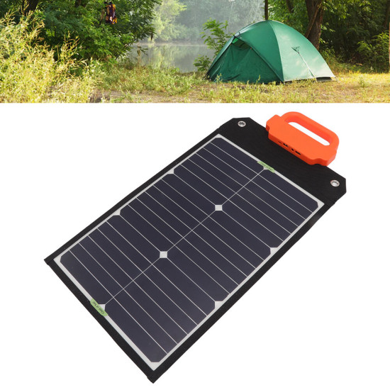 Portable Solar Panel 50W 18V Solar Battery Charger Foldable with DC Output PD Type-c QC3.0 QC2.0 PD AFC FCP SFPP Solar Generator