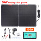 ETFF 12V 60W Folding Solar Panel 30A 60A 100A Waterproof Outdoor Battery Charger for Mobile Phones Power Bank Camera Tablet PC Car With PD QC3.0 MTTP Controller - 30A