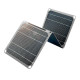 Outdoor Powerful Flexible Solar Panel 5V 28W Portable Battery Mobile Phone Charge PD QC 3.0 9V 12V for USB-A+USB-C Cells Power Bank - 3-Fold Green