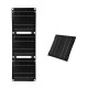 Outdoor Powerful Flexible Solar Panel 5V 28W Portable Battery Mobile Phone Charge PD QC 3.0 9V 12V for USB-A+USB-C Cells Power Bank - 3-Fold Green