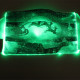 Christmas Face Mask LED Luminous EL Mask For Decoration Festive Party - D