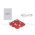 Rhombic Christmas LED Mask LED Colorful Light Mask Stage Bugee USB Charing EL Cold Light Mask