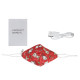 Rhombic Christmas LED Mask LED Colorful Light Mask Stage Bugee USB Charing EL Cold Light Mask