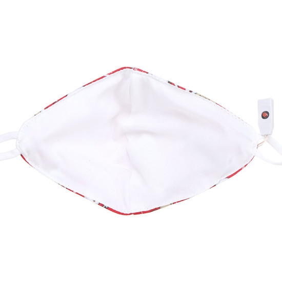 Rhombic Christmas LED Mask LED Colorful Light Mask Stage Bugee USB Charing EL Cold Light Mask