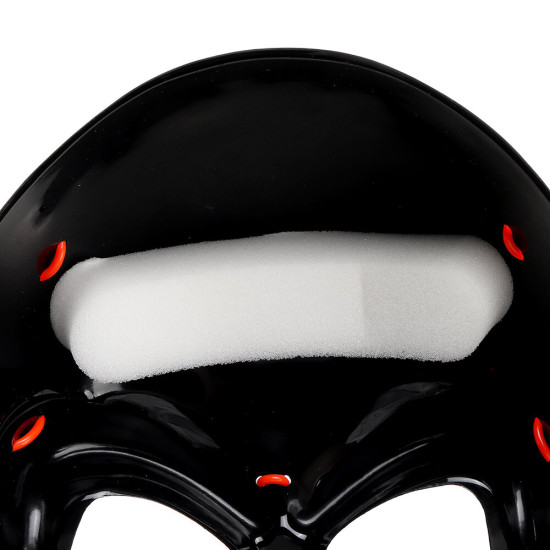 Halloween LED Mask Fluorescent Glowing Mask Cold Light Mask Party EL Mask Light Up Masks Glow In Dark -  Red