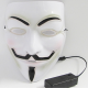 EL Wire 10 Colors Optional Glowing Mask for VENDETTA Halloween Cosplay Party Mask - Orange