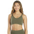 Strappy Back Sports Bra - Dark Olive