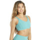 Strappy Back Sports Bra - Agate Green