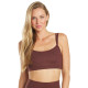 Wholesome Cheetah Sports Bra - Burgundy Cheetah
