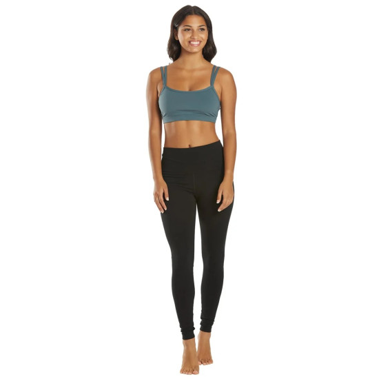 Wholesome Solid Sports Bra - Eucalyptus Grey 