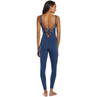Strappy Back Long Leotard 28" – True Navy