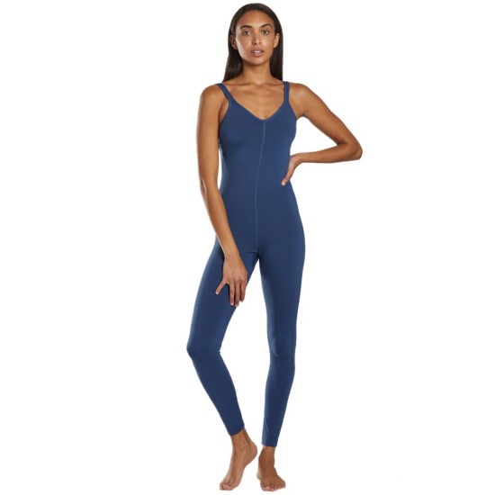Strappy Back Long Leotard 28" – True Navy