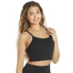 Solid Crop Tank – Black