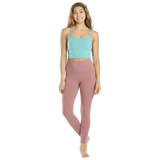 Solid Crop Tank – Agate Green