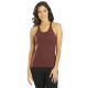 Elevated Cheetah Support Tank – Burgundy Cheetah