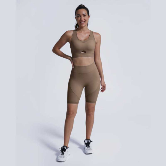 Core Compression Mesh Paneled Short