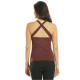 Elevated Cheetah Support Tank – Burgundy Cheetah