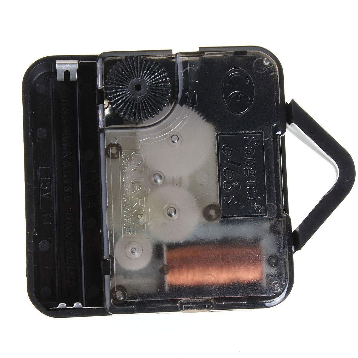 Black Hands DIY Quartz Clock Silent Movement Kit
