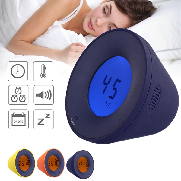Multifuntional Digital Magic Sway Snooze Alarm Clock Thermometer ℃/℉ Hygrometer Date Two Backlight Colors Display Decor Gift Multifuntional Digital Magic Sway Snooze Alarm Clock Thermometer ℃/℉ Hygrometer Date Two Backlight Colors Display Decor Gift