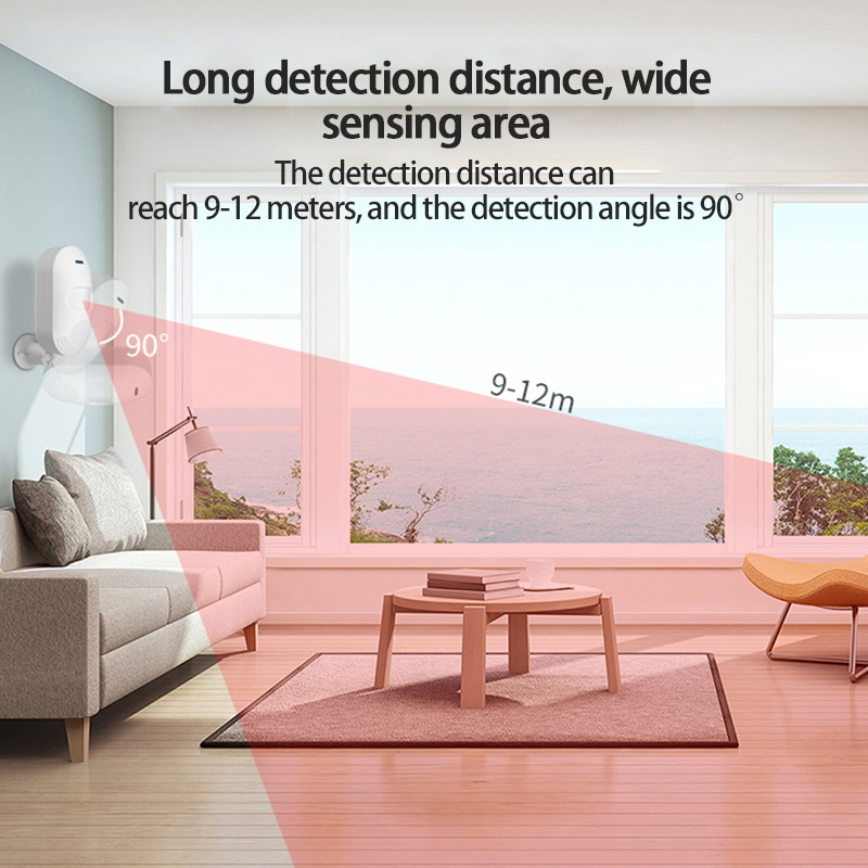 Smart Wifi Infrared Human Movement Detector Smart Home Induction Security body induction Alarm Anti-theft Systems