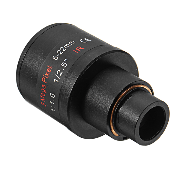 5MP F14 Mount HD 6-22mm 1/2.5 IR F2.2 CCTV Camera Lens Manual Zoom for Security Camera 5MP F14 Mount HD 6-22mm 1/2.5 IR F2.2 CCTV Camera Lens Manual Zoom for Security Camera