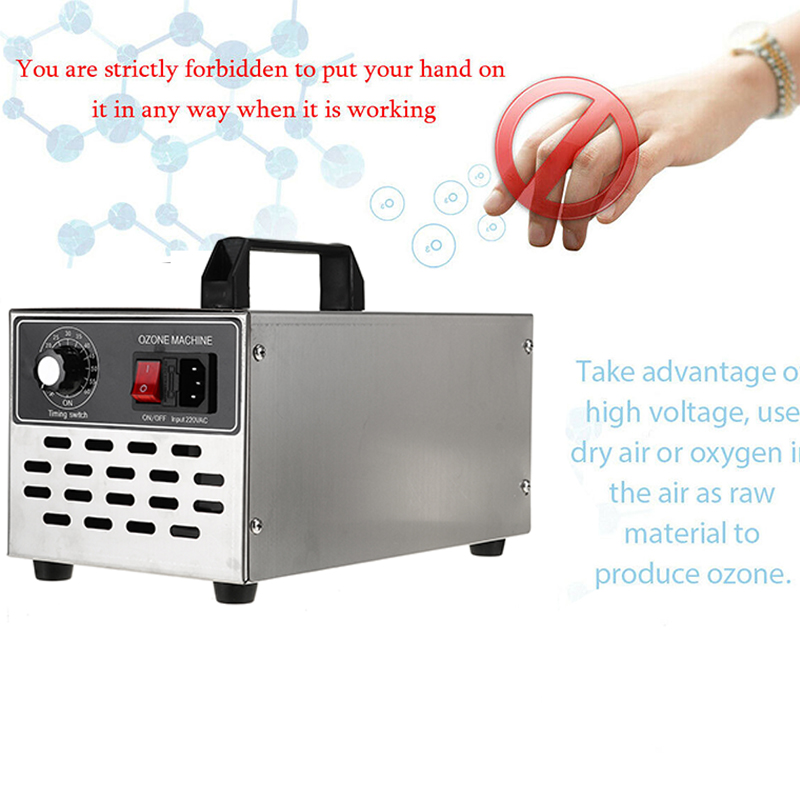AC220V 3.5g/30g/40g/h Ozone Generator Industrial Air Purifier Ozonator Disinfection