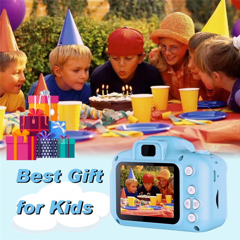 8M 1080P 4X Zoom Mini Digital Camera 2 inch Screen support 32GB TF Card for Kids Baby Cute Camcorder Video Chil