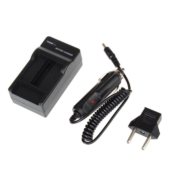 AHDBT-501 Battery Car Charger Dual Port Cradle for Gopro Hero 5 Black with EU Plug AHDBT-501 Battery Car Charger Dual Port Cradle for Gopro Hero 5 Black with EU Plug