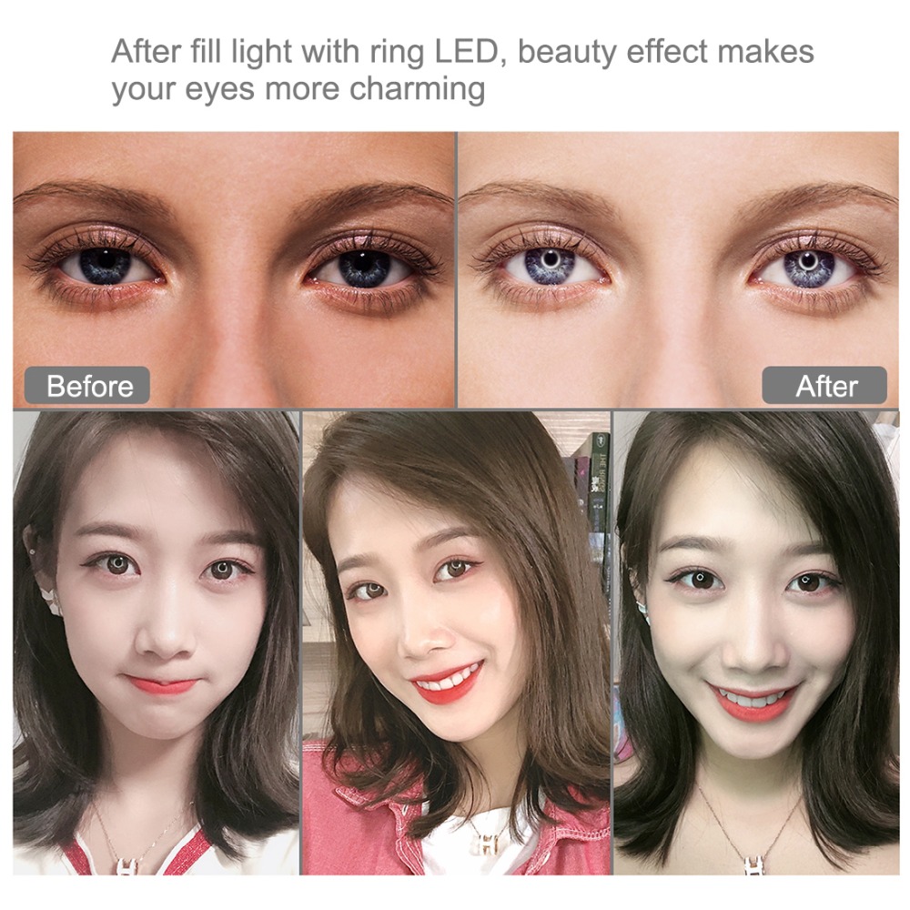 PULUZ PU429 Dimmable 4.7 Inch 16cm RGB RGBW bluetooth Wireless APP Control Video Ring Light with Remote for Youtube Tik Tok Live Streaming
