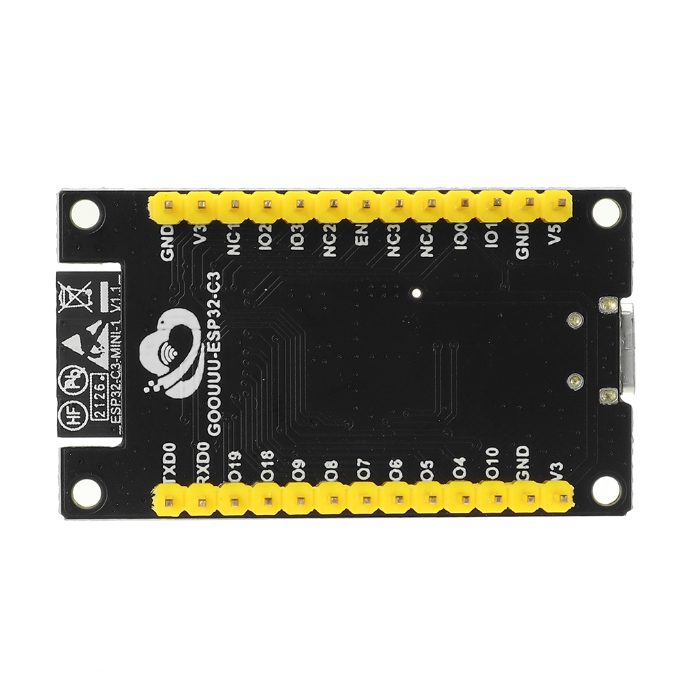 ESP32-C3 Internet of Things Development Board WiFi+5.0 bluetooth Dual-mode Module Wireless Communication Module