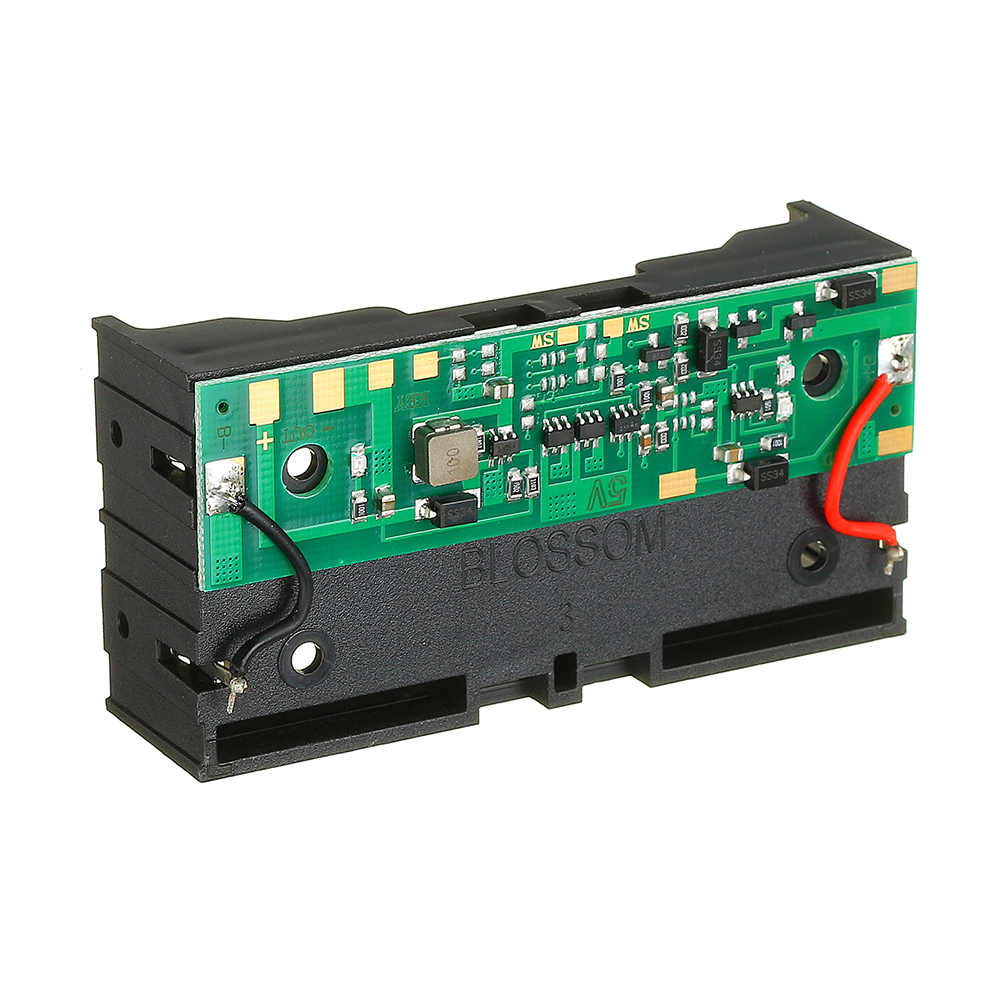 3pcs 5V 2*18650 Lithium Battery Charging UPS Uninterrupted Protection Integrated Board Boost Module With Battery Holder