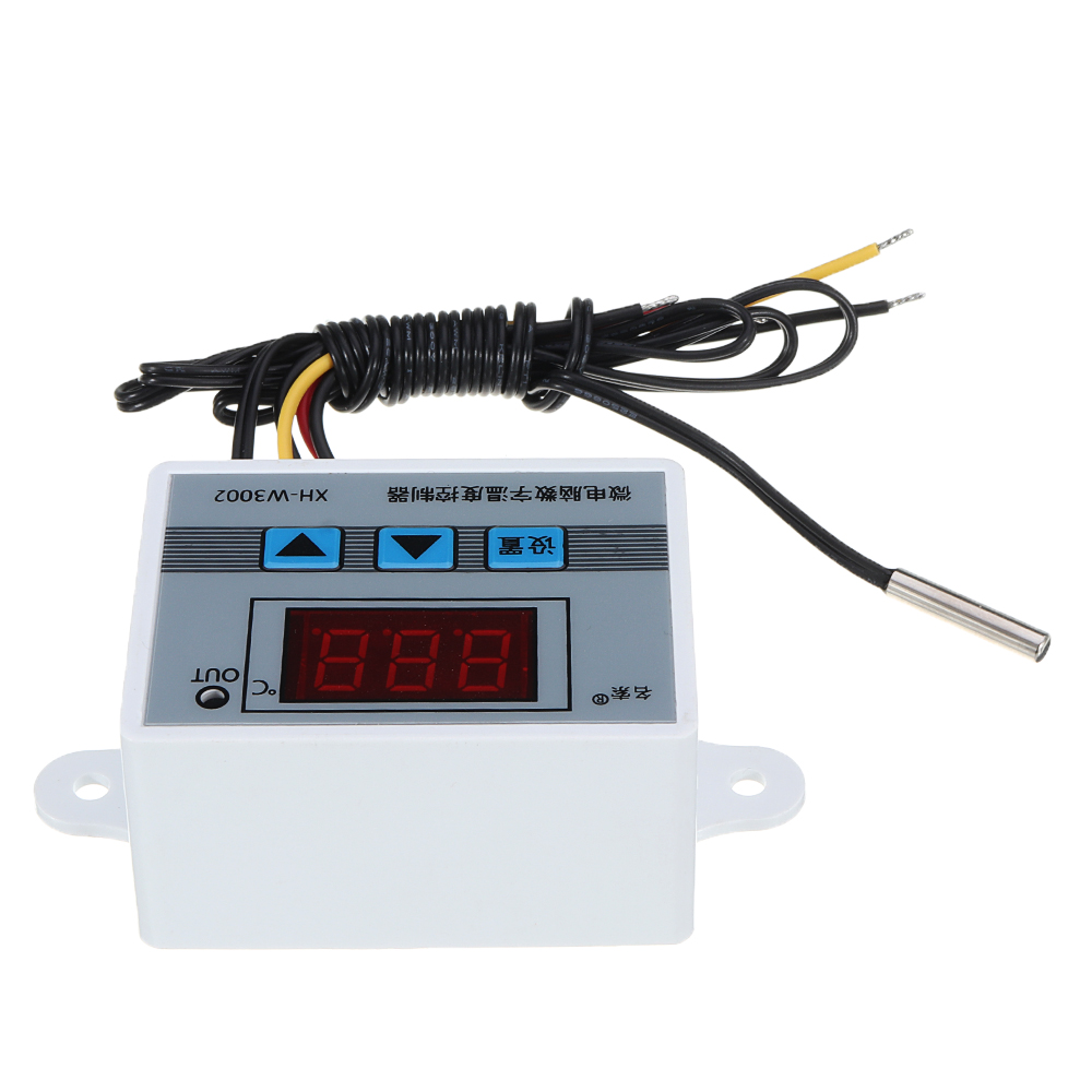 XH-W3002 Micro Digital Thermostat High Precision Temperature Control Switch Heating and Cooling Accuracy 0.1