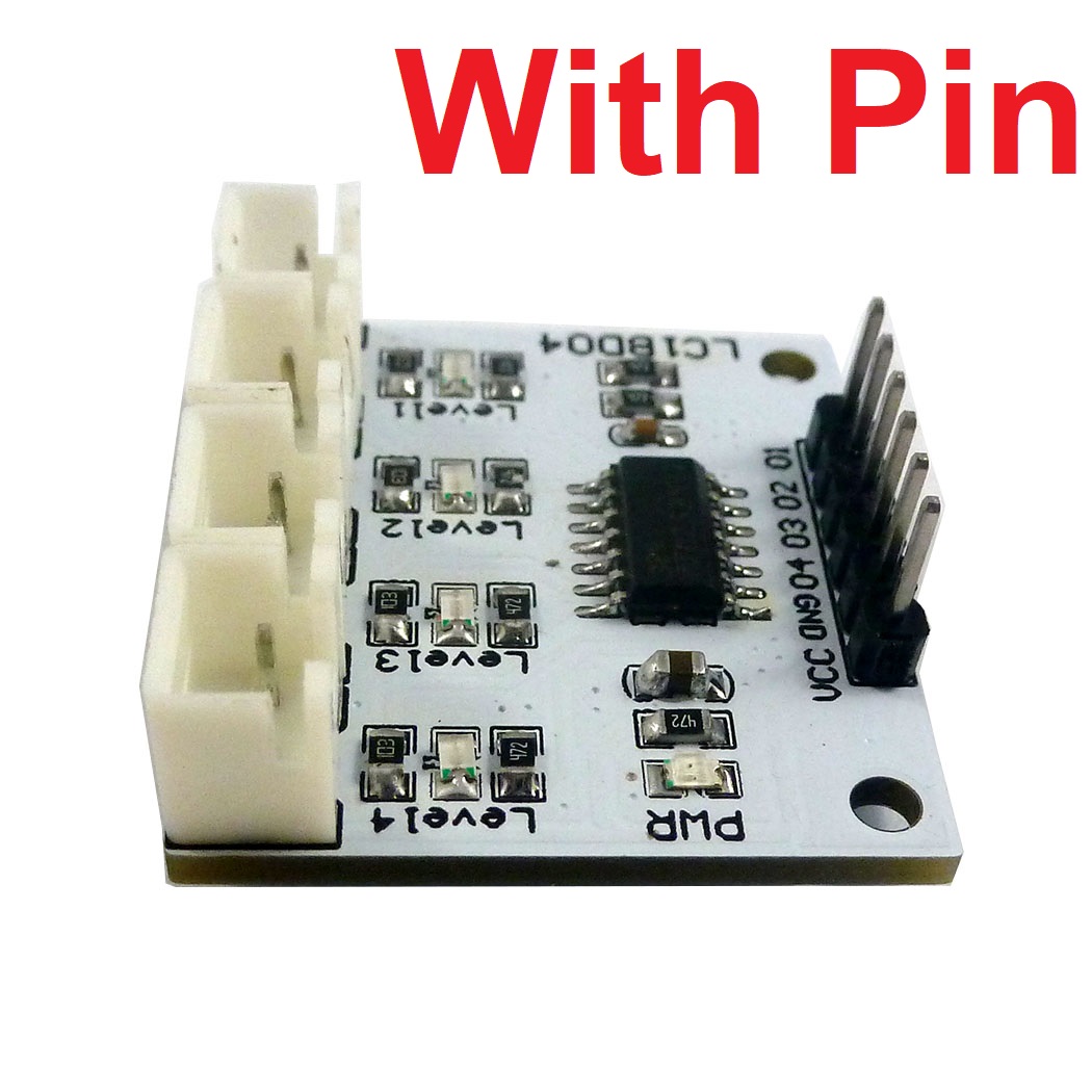 LC1BD04 DC5V 4 Digital Water Level Indicator Board Water Tower Liquid Level Sensor Controller Module Support for UNO/NANO