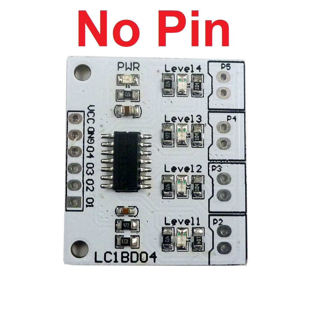 LC1BD04 DC5V 4 Digital Water Level Indicator Board Water Tower Liquid Level Sensor Controller Module Support for UNO/NANO