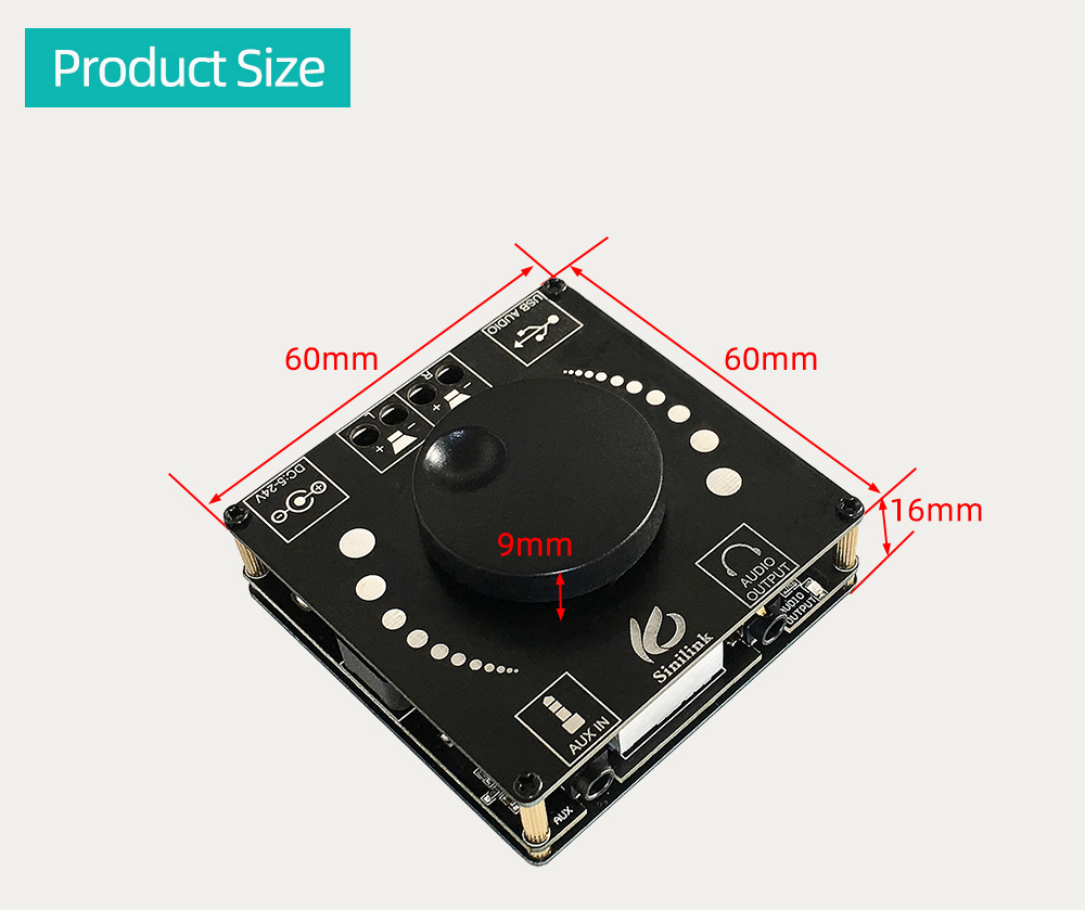 XY-AP50H 50W+50W HiFi Bluetooth 5.0 Wireless Audio TPA3116D2 Digital Power Amplifier Stereo Board 50Wx2 Amp Amplificador USB AUX 3.5MM