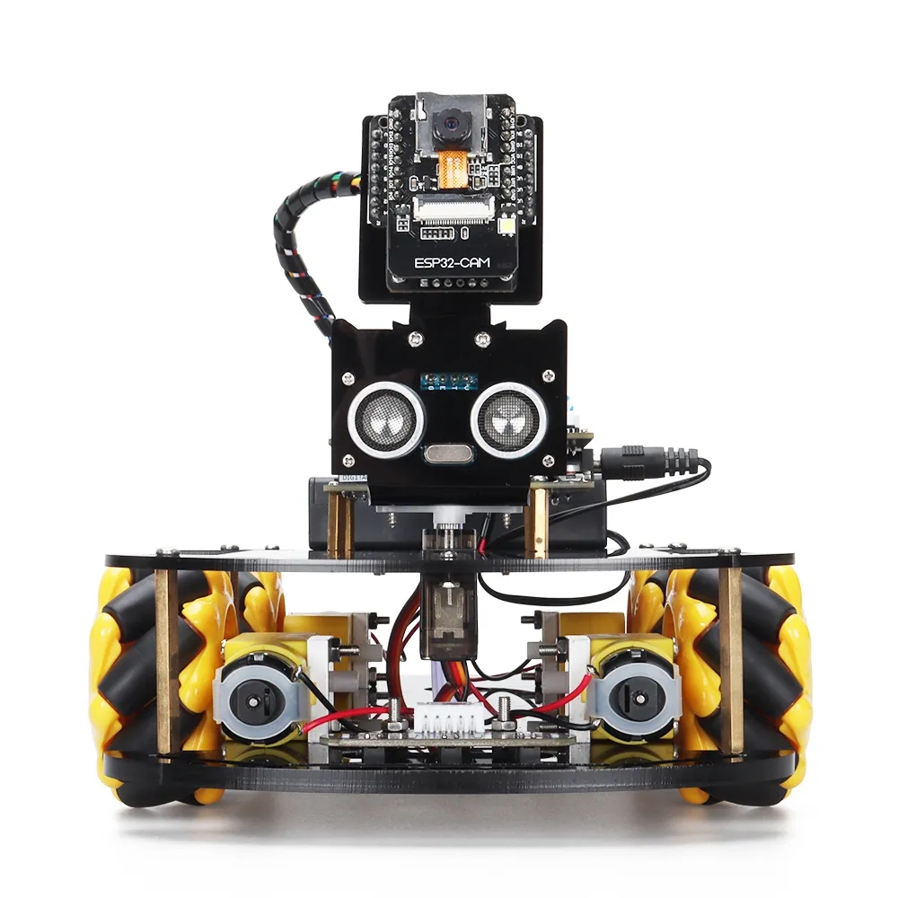 Robot Starter Kit For Arduino Programming with APP x ESP32 Camera and Codes Learning Develop Skill Smart Automation Kit